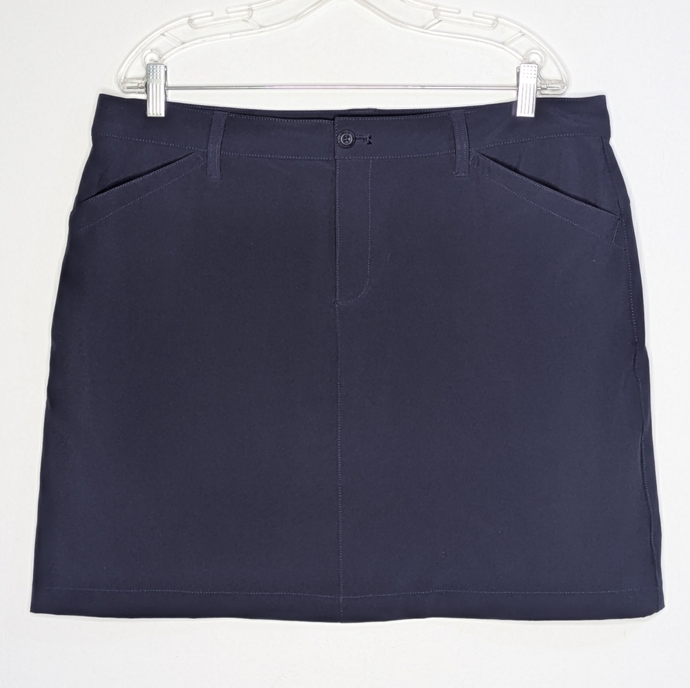 Eddie Bauer Blue Athletic Hiking Skort 16